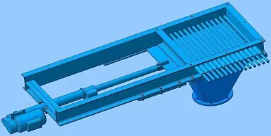 Затвор шиберный 3Ш-800х800-МЭП